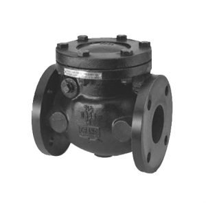 VALVULA CHECK SWING DE FE. FUNDIDO, BRIDADO  CLASE 125 , MODELO F493